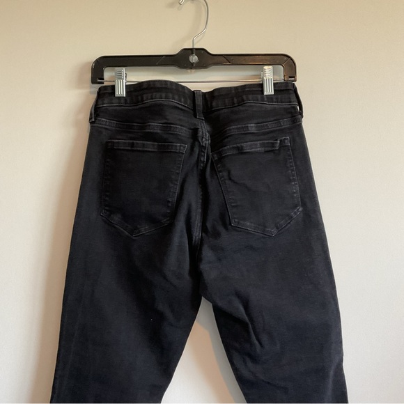 GAP Denim Size 12/31 Regular Universal Legging Jeans. Wash Style Grayish Black. - Picture 3 of 4